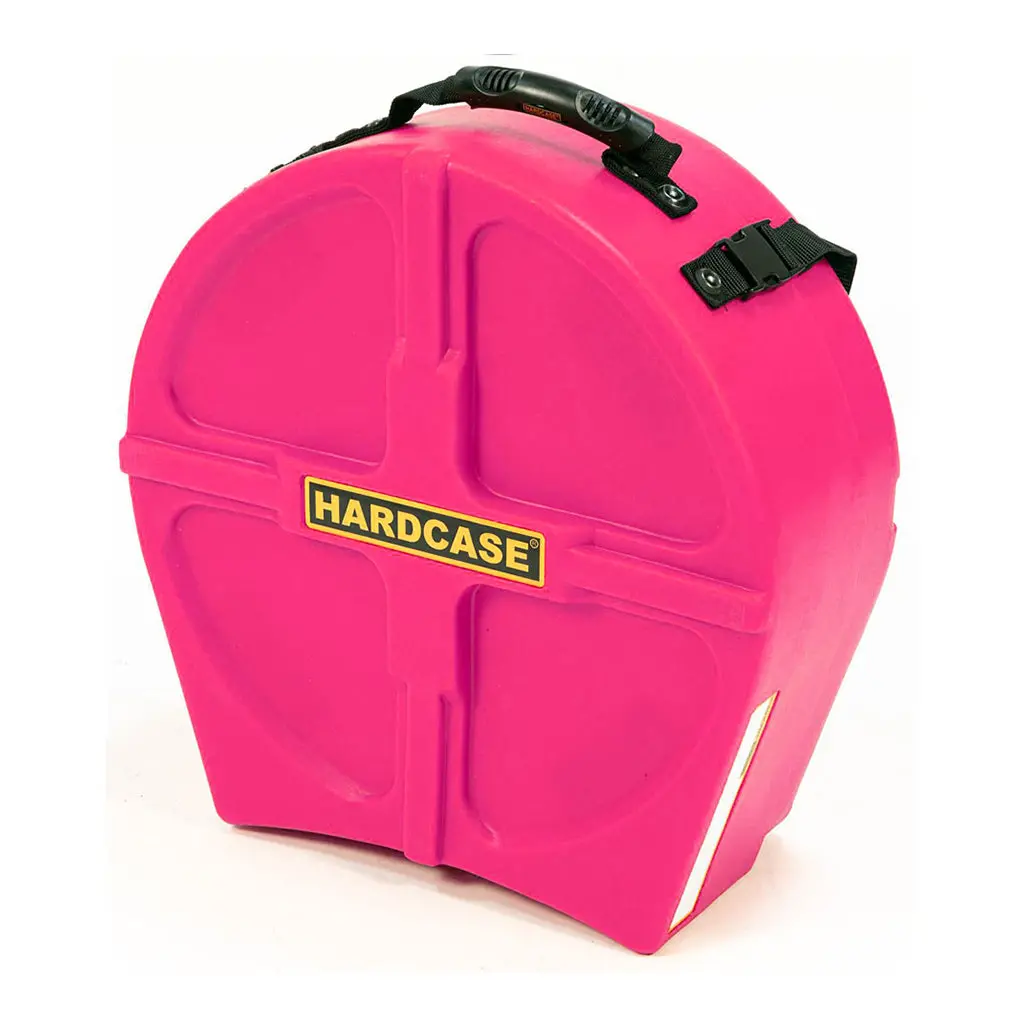 Hardcase 14" Lined Snare Drum Case - Pink 1