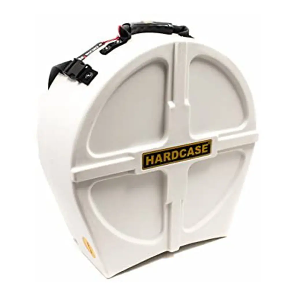 Hardcase Lined White 14" Snare Case 1