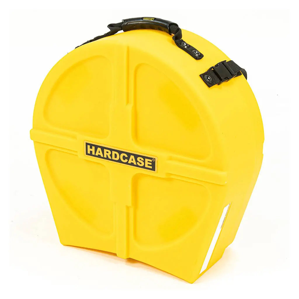 Hardcase Lined Yellow 14" Snare Case 1