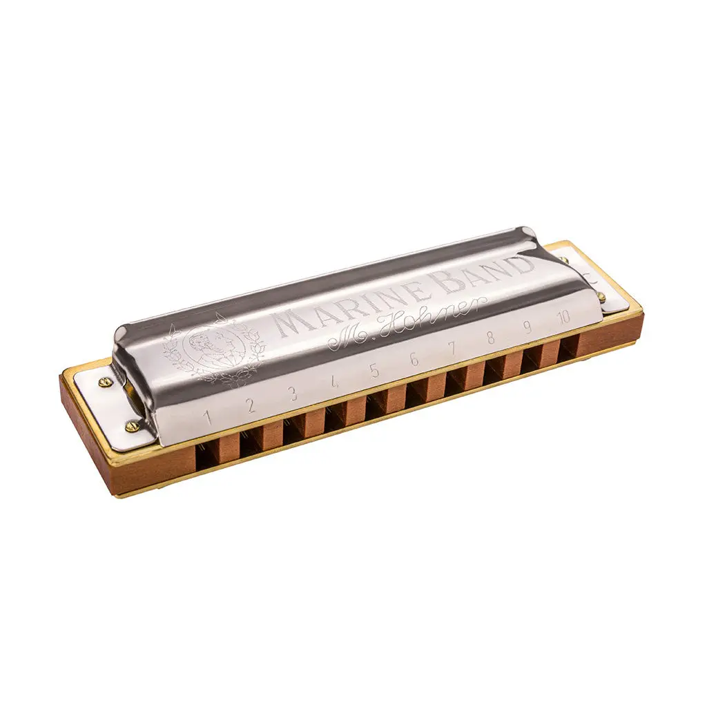 Hohner Marine Band Natural Minor Harmonica 1896/20 - C Natural Minor 1