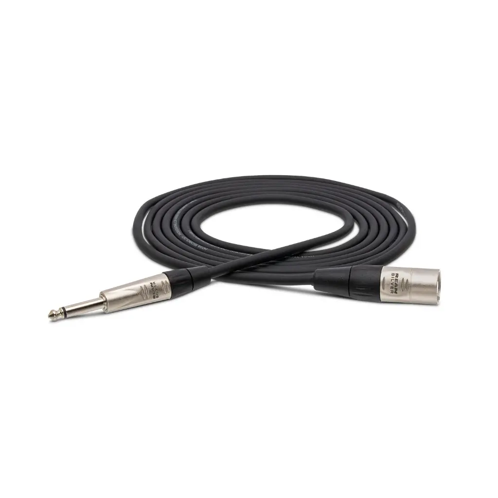 Hosa Technology Rean 1/4 In Ts To Xlr3m Pro Unbalanced Interconnect Cable 3Ft 1