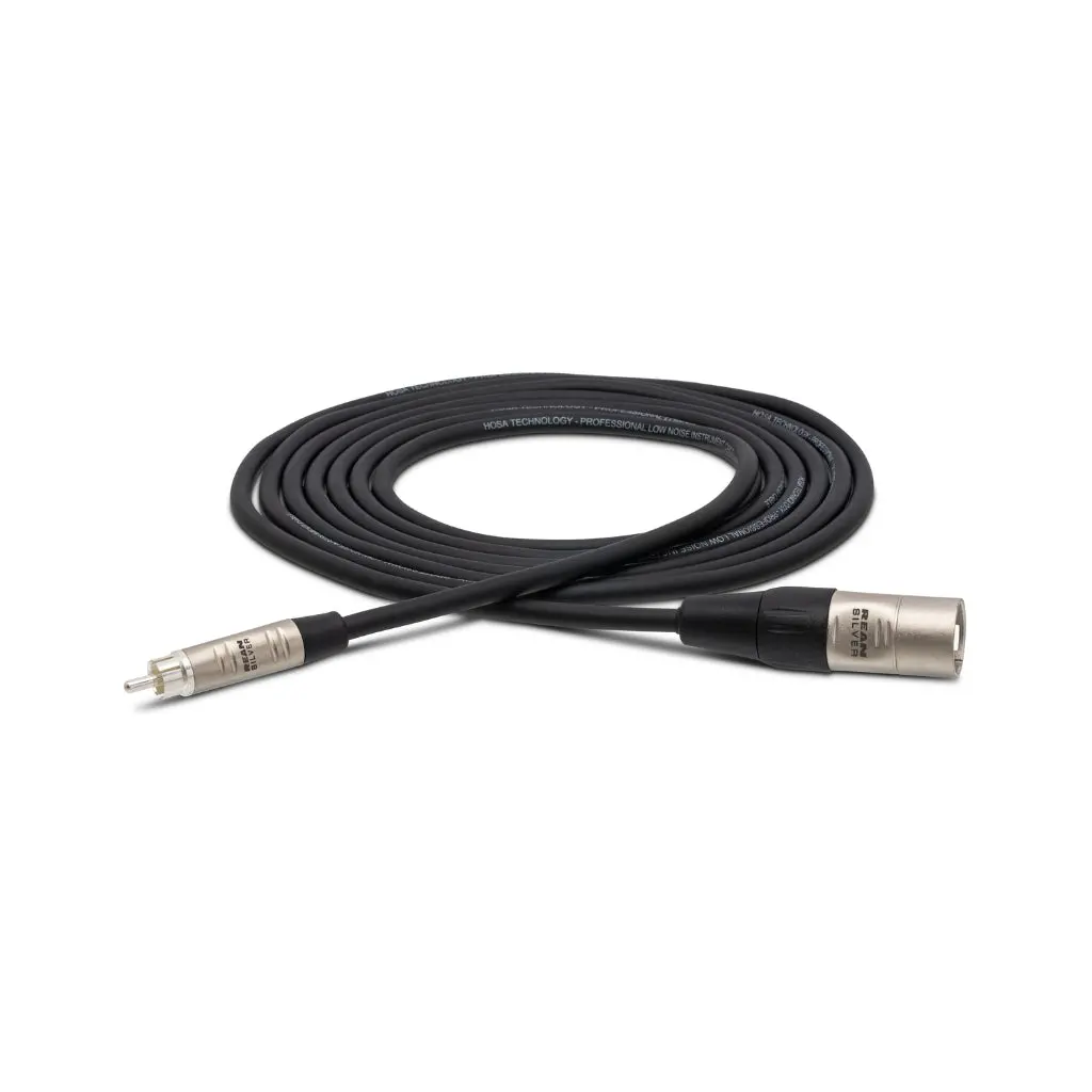 Hosa Technology Rean Rca To Xlr3m Pro Unbalanced Interconnect Cable 3Ft 1