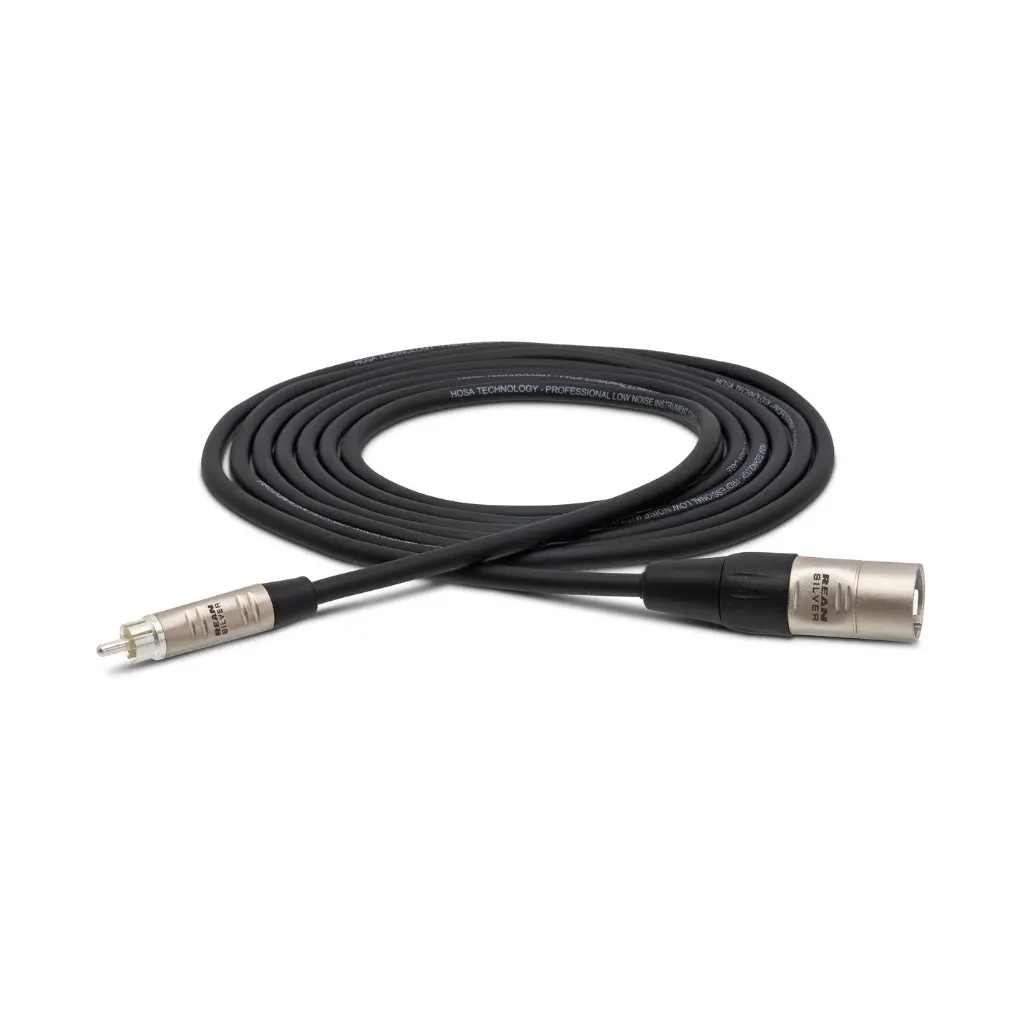 Hosa Technology Rean Rca To Xlr3m Pro Unbalanced Interconnect Cable 15Ft 1