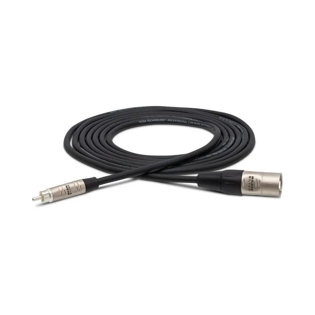 Hosa Technology Rean Rca To Xlr3m Pro Unbalanced Interconnect 20Ft 1