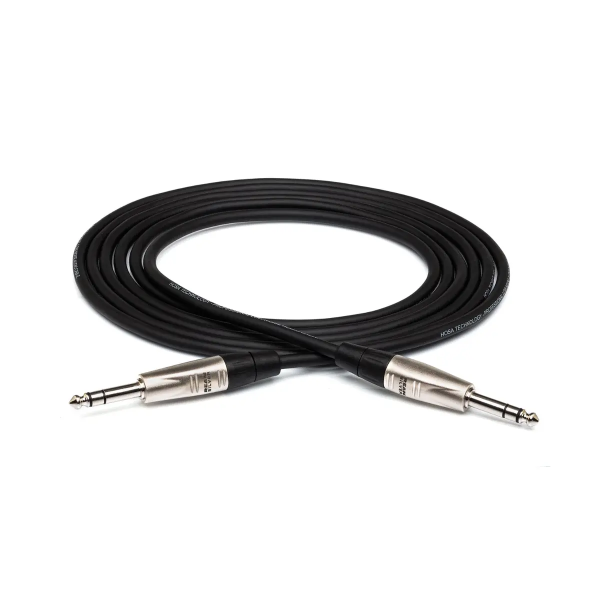 Hosa Technology Rean 1/4 In Trs To Same Pro Balanced Interconnect Cable 5Ft 1