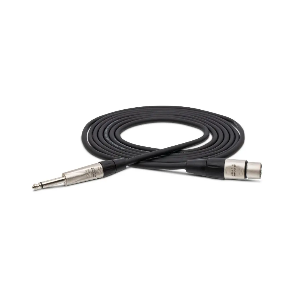Hosa Technology Rean Xlr3f To 1/4 In Ts Pro Unbalanced Interconnect Cable 3Ft 1