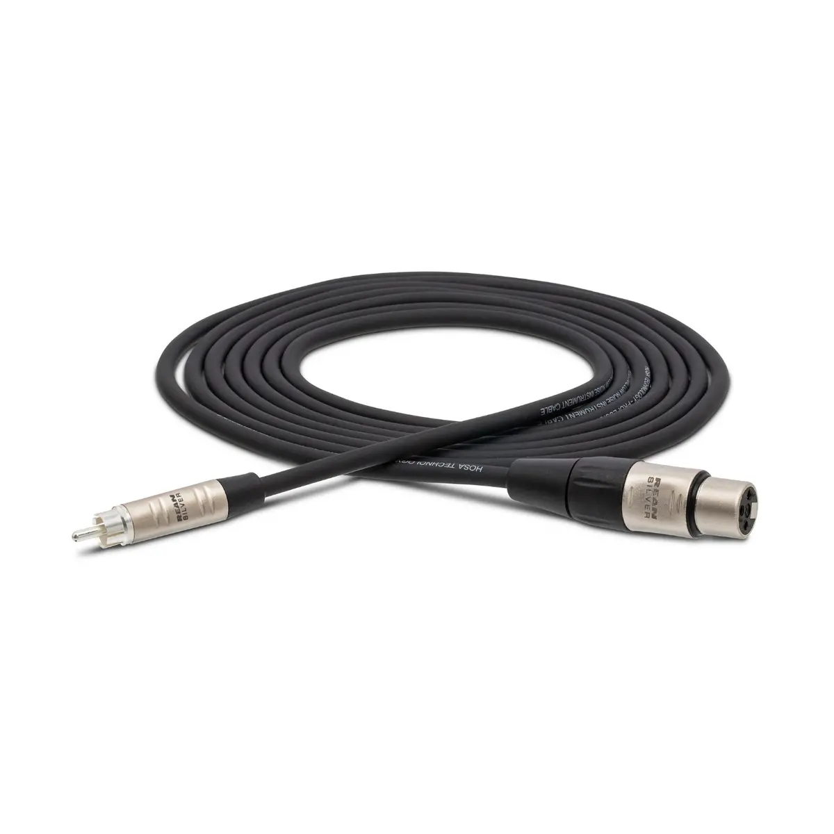 Hosa Technology Rean Xlr3f To Rca Pro Unbalanced Interconnect Cable 5Ft 1