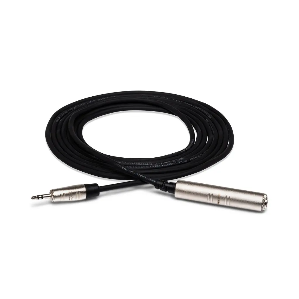 Hosa Technology Rean 1/4 In Trs To 3.5 Mm Trs Pro Headphone Adapter Cable 5Ft 1