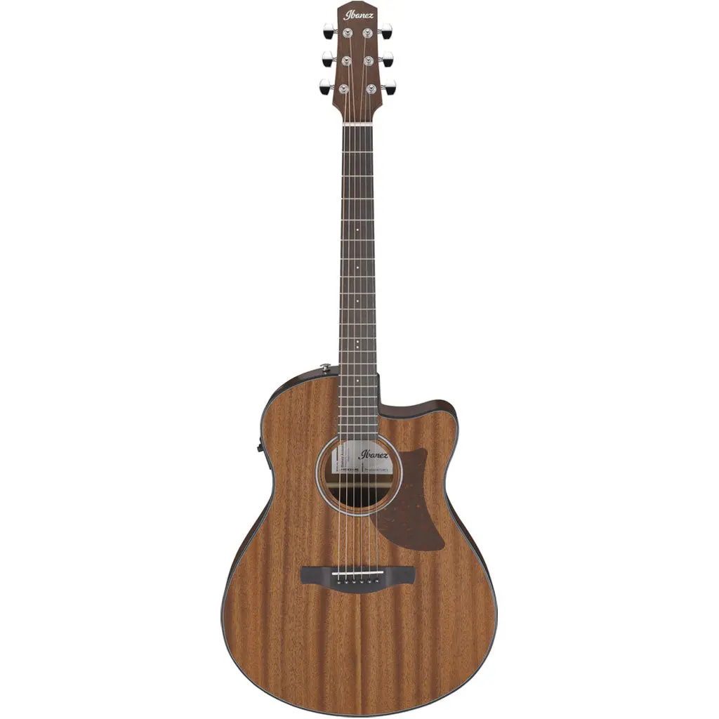 Ibanez Aam54ceopn Electro Acoustic Guitar Open Pore Natural 2