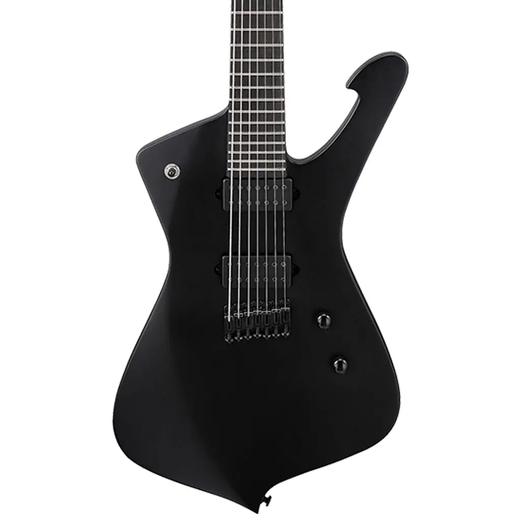Ibanez - Ictb721 7-String Electric Guitar - Black Flat 1