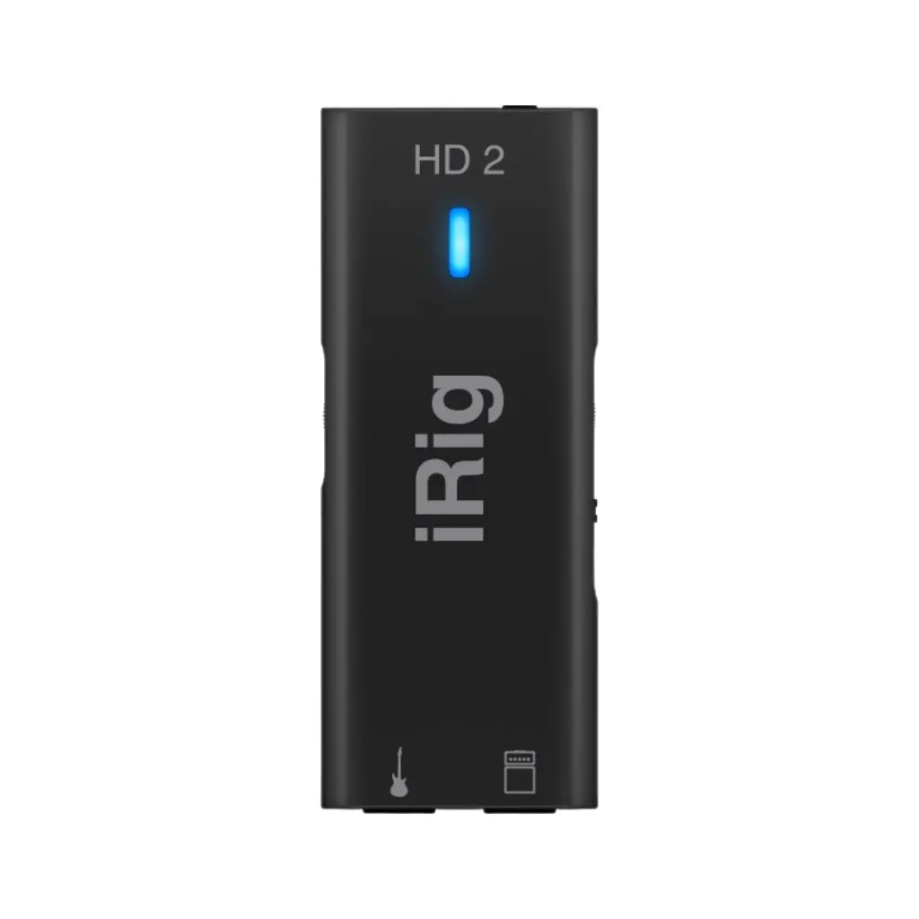 Ik Irig Hd 2 - Professional Quality Digital Guitar Interface For Iphone, Ipad, Mac & Pc 1