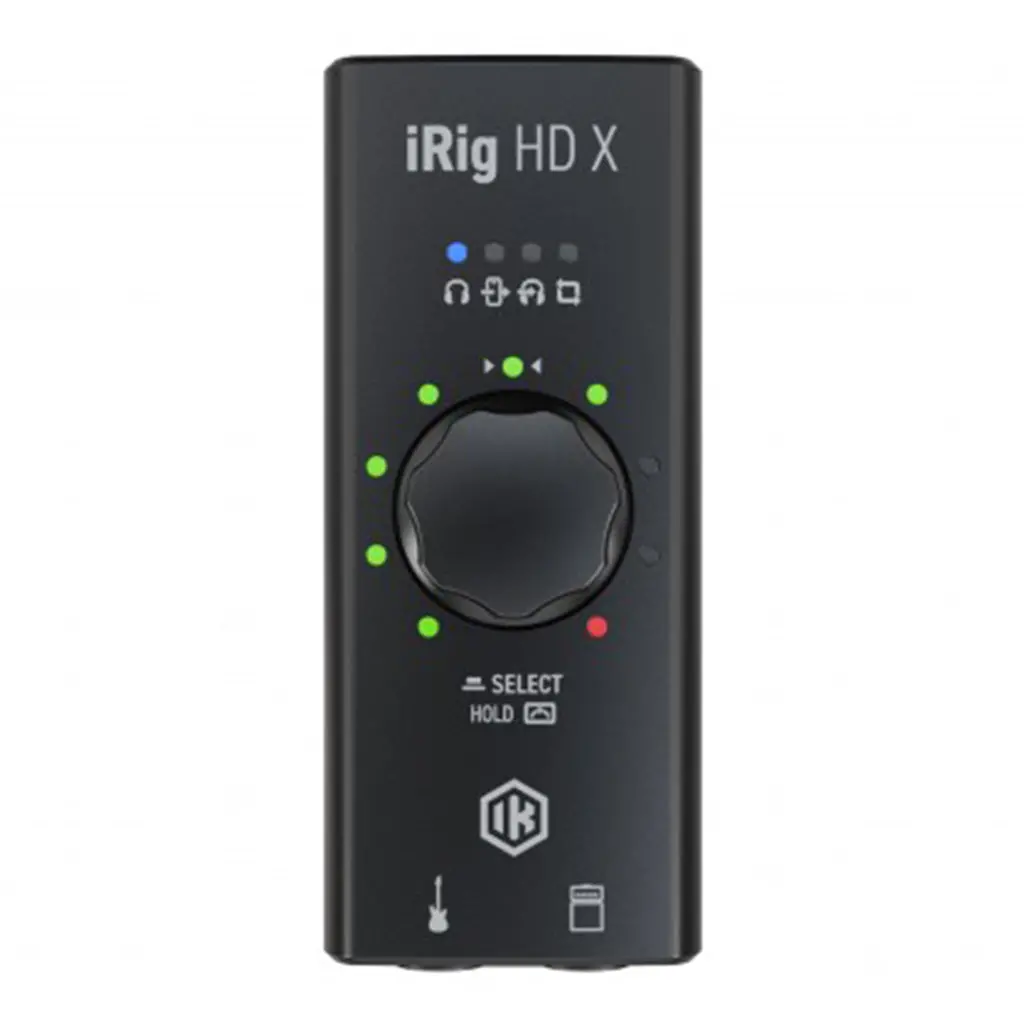 Ik Irig Hd X - Pro Quality Digital Guitar Interface 1