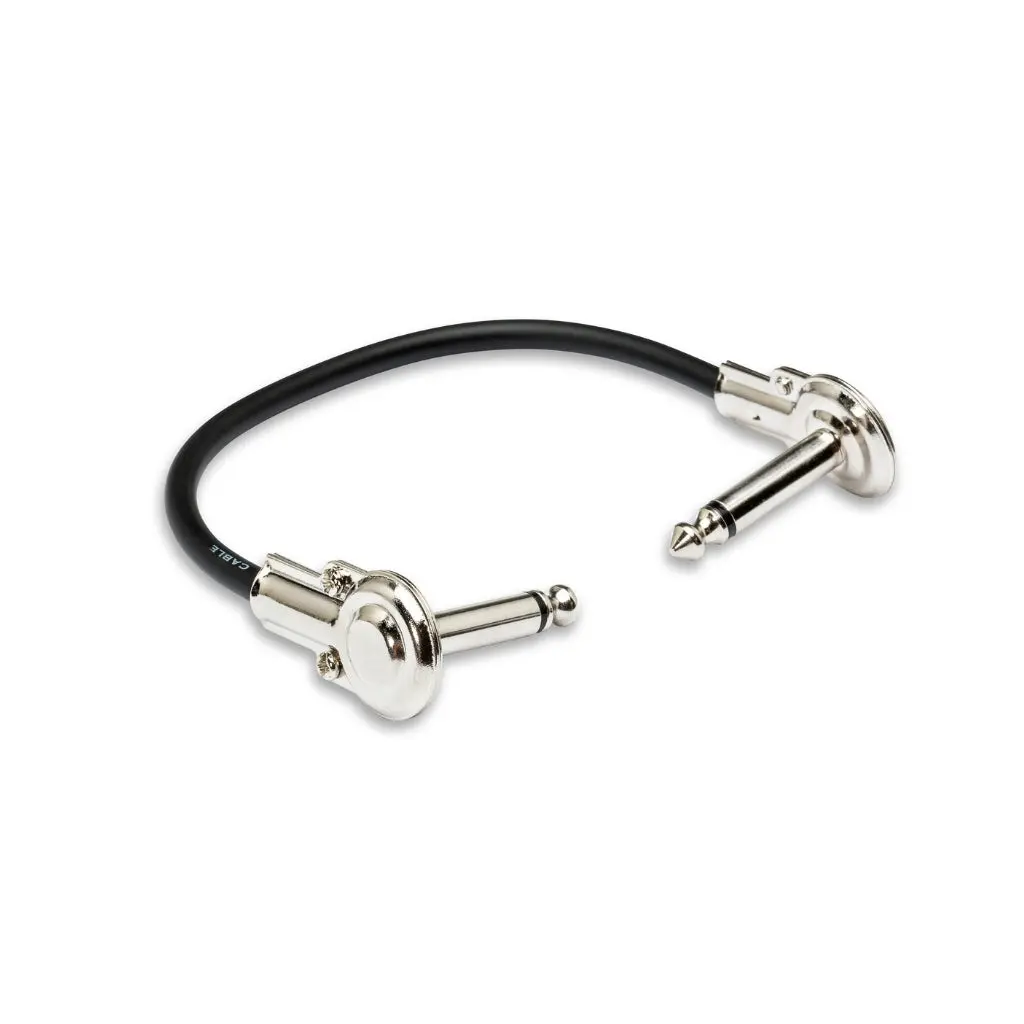 Hosa Technology Low-Profile Right-Angle To Same Guitar Patch Cable 1