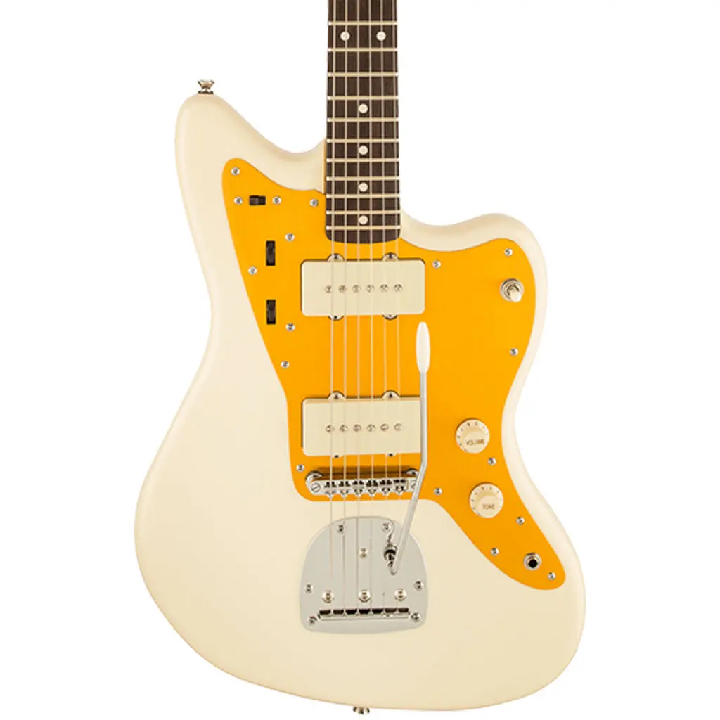 Squier J Mascis Jazzmaster - Vintage White - Laurel Fretboard 1