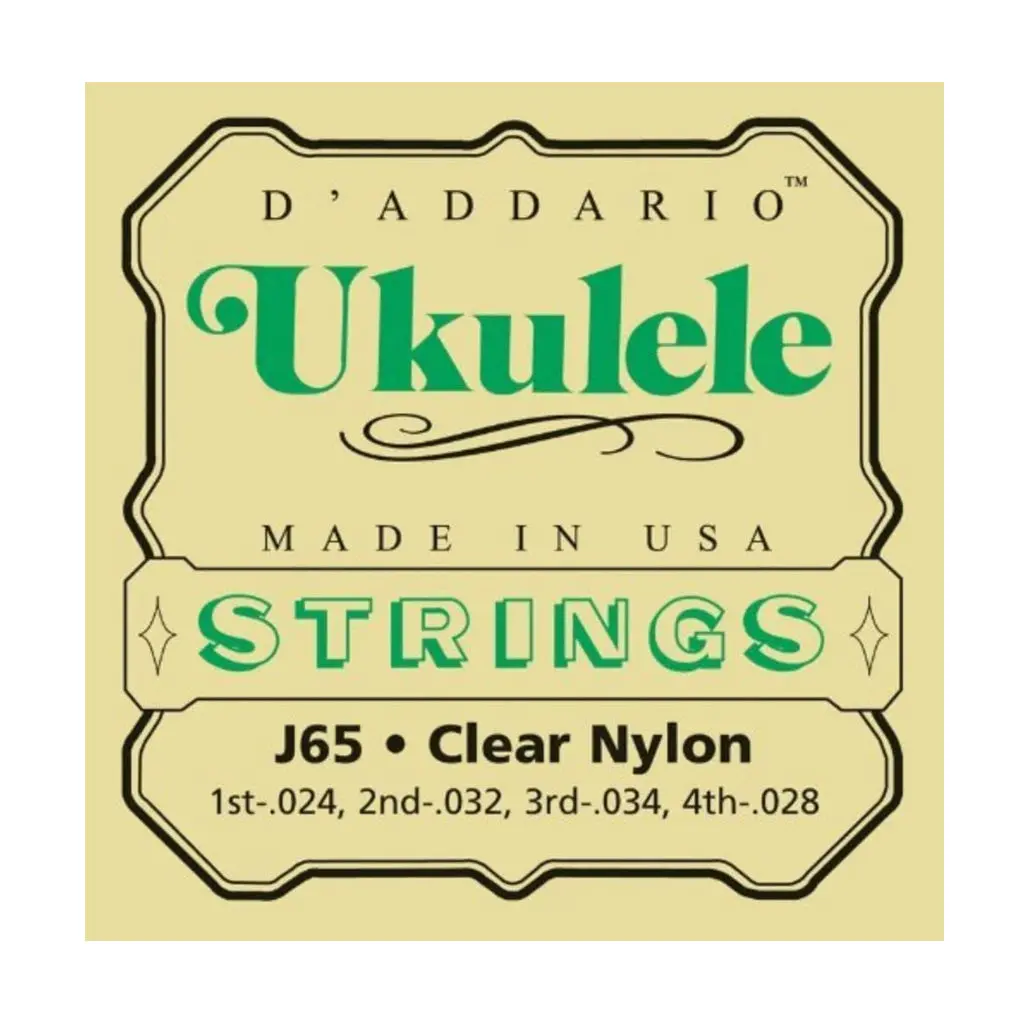 D'addario J65 Ukulele Strings 1