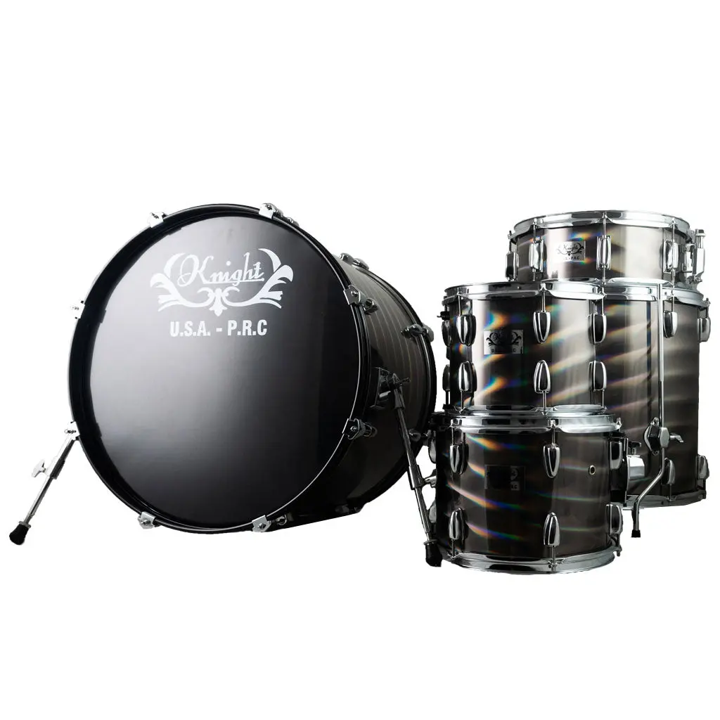 Knight - 5-Piece Drum Kit With Hardware - Psychedelic 1