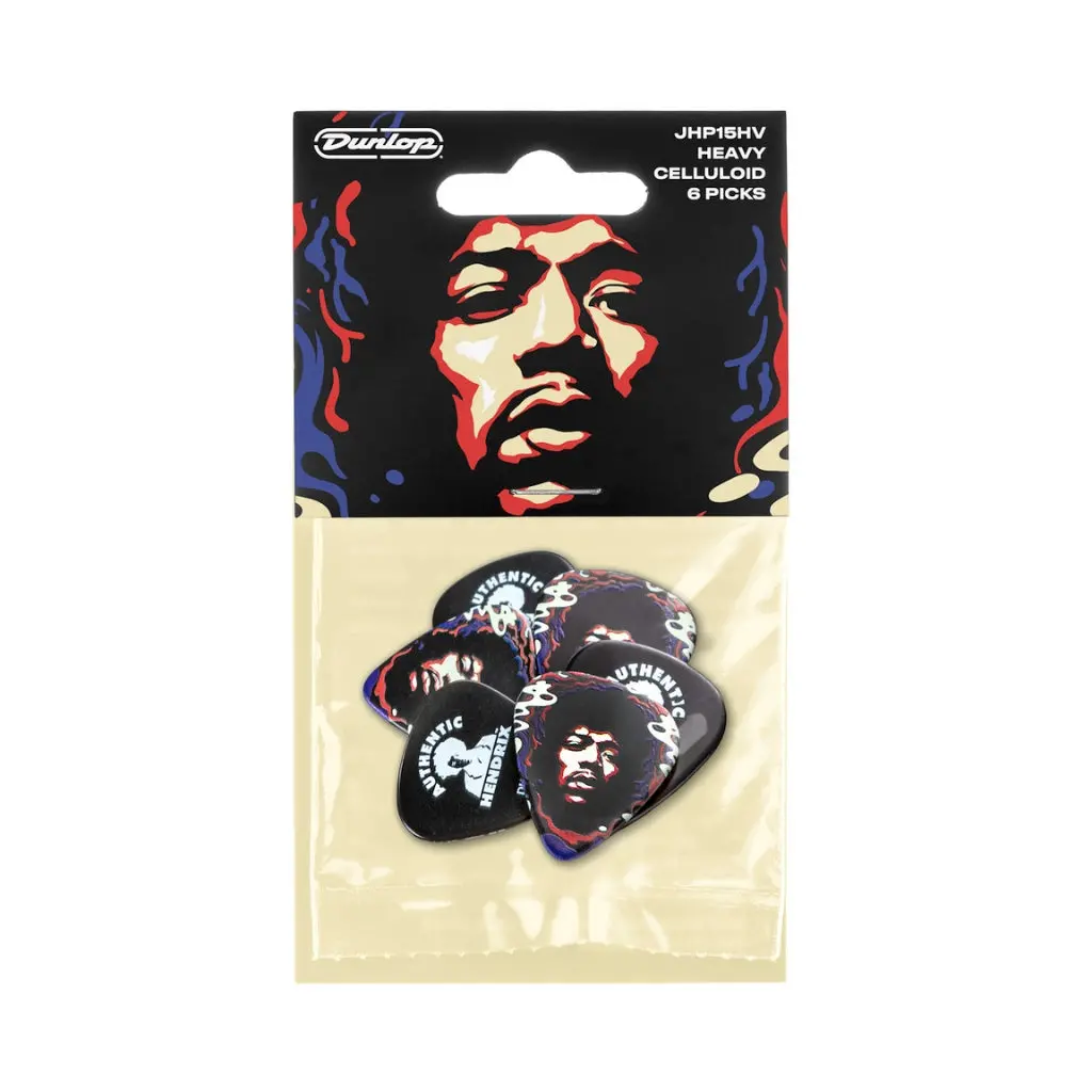 Dunlop Jimi Hendrix '69 Psych Series Star Haze Guitar Pick 1
