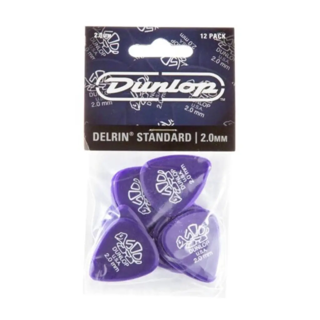 Dunlop Delrin 500 Standards Players Pack 2.0Mm 1
