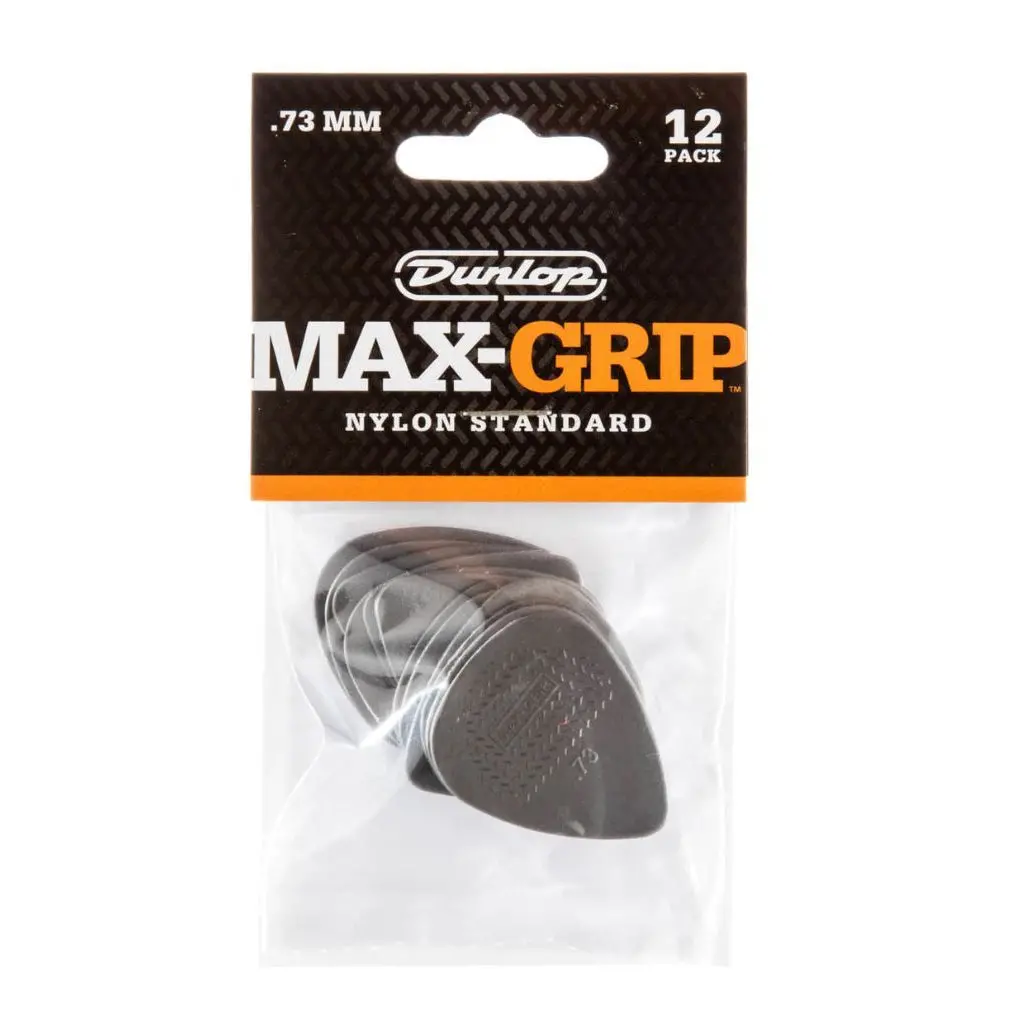 Dunlop Jpp107 - Nylon Max Grip .73Mm Picks 12Pk 1