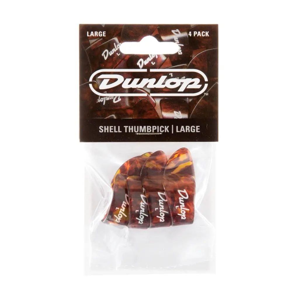 Dunlop Jptpls - Large Thumb Picks Tortoise Shell Player Pack 1