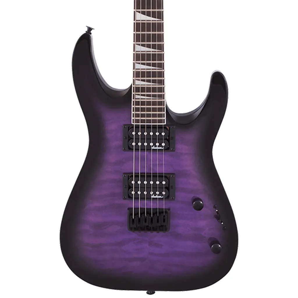Jackson - Js Series Dinky Arch Top Js32q Dka Ht, Amaranth Fingerboard, Transparent Purple Burst | Electric Guitars | 2918809592 1