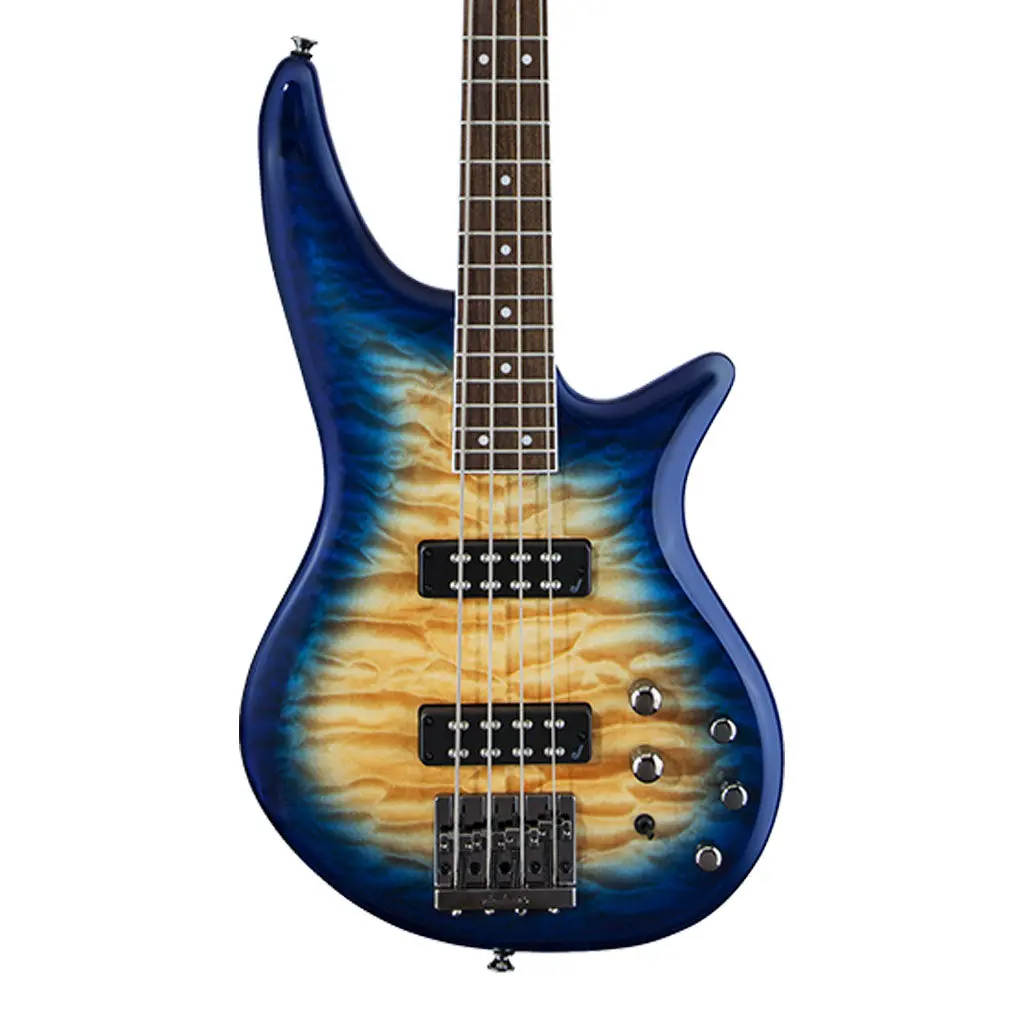 Jackson Js Series Spectra Bass Js3q - Amber Blue Burst | Bass Guitars | 2919007558 1