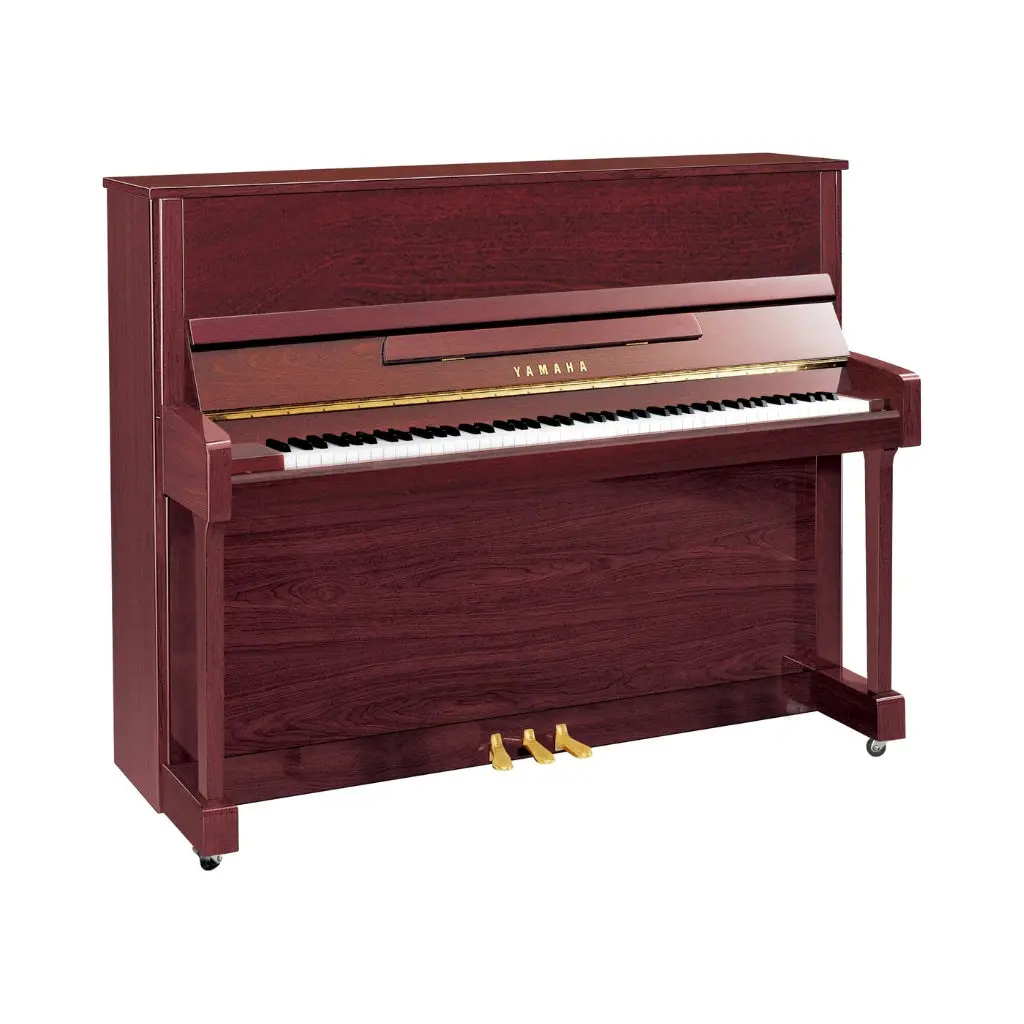 Yamaha Jx113tsc3pm 113Cm Upright Piano With Sc3 Silent System In Polished Mahogany 1