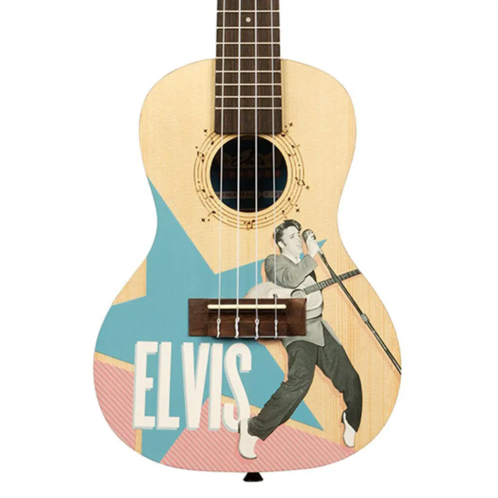 Kala Ltp Elvis Rockabilly Concert Ukulele 1