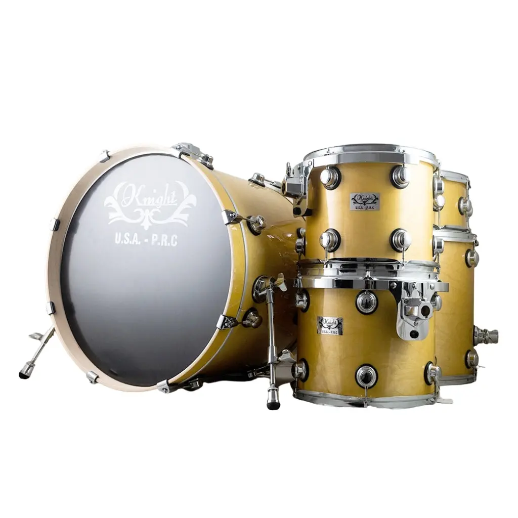 Knight - 5-Piece Drum Kit With Hardware - Natural 1