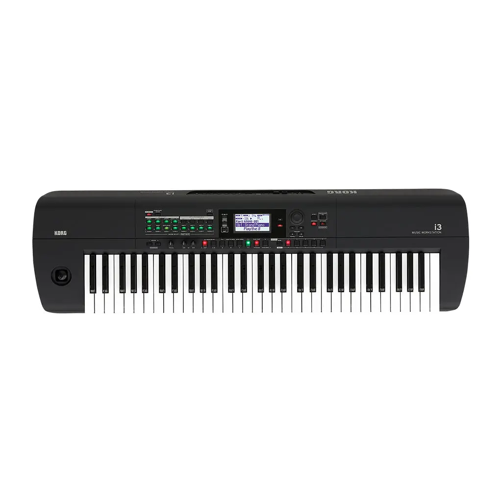 Korg I3 61 Key Workstation Black 1