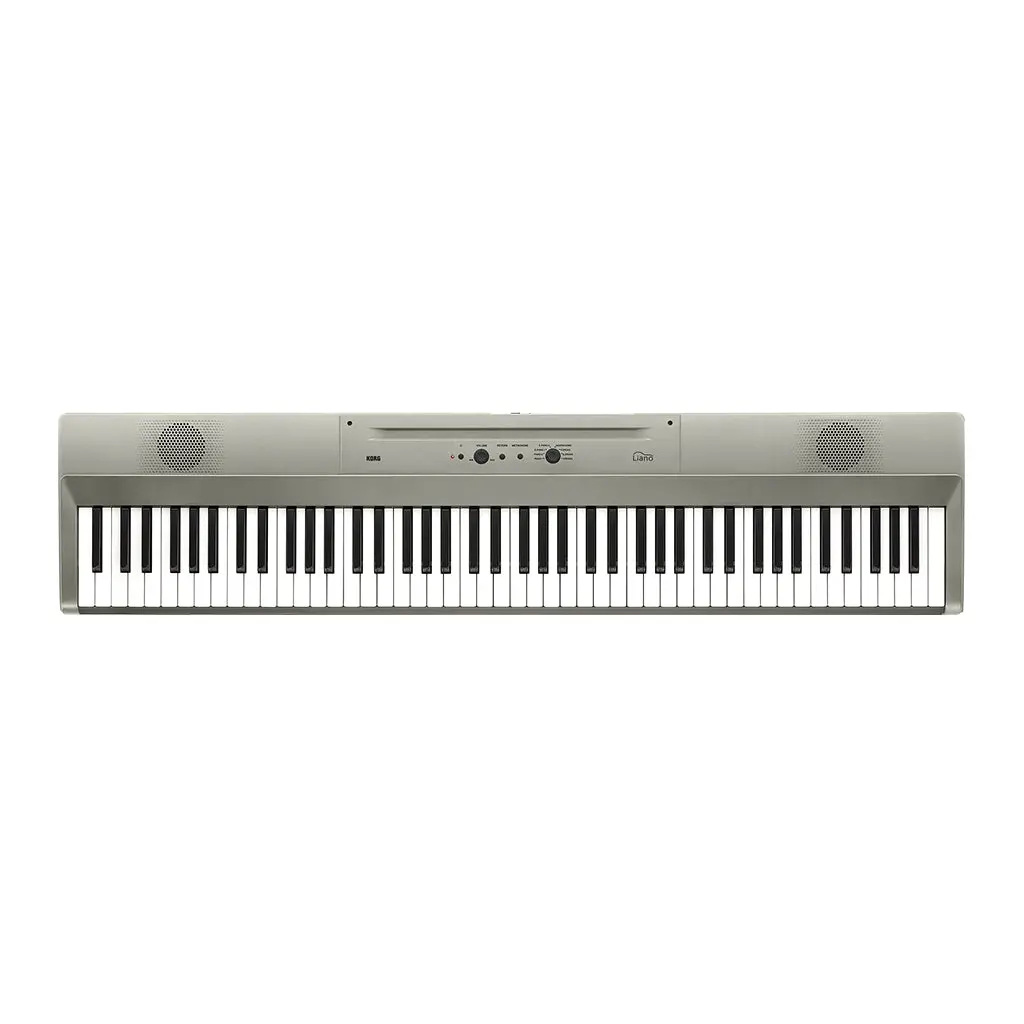 Korg L1 Liano 88 Note Piano - Metallic Silver 1