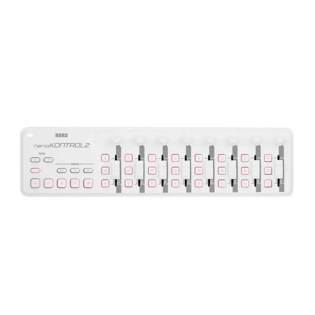 Korg Nanokontrol 2 Compact Usb Controller, White 1