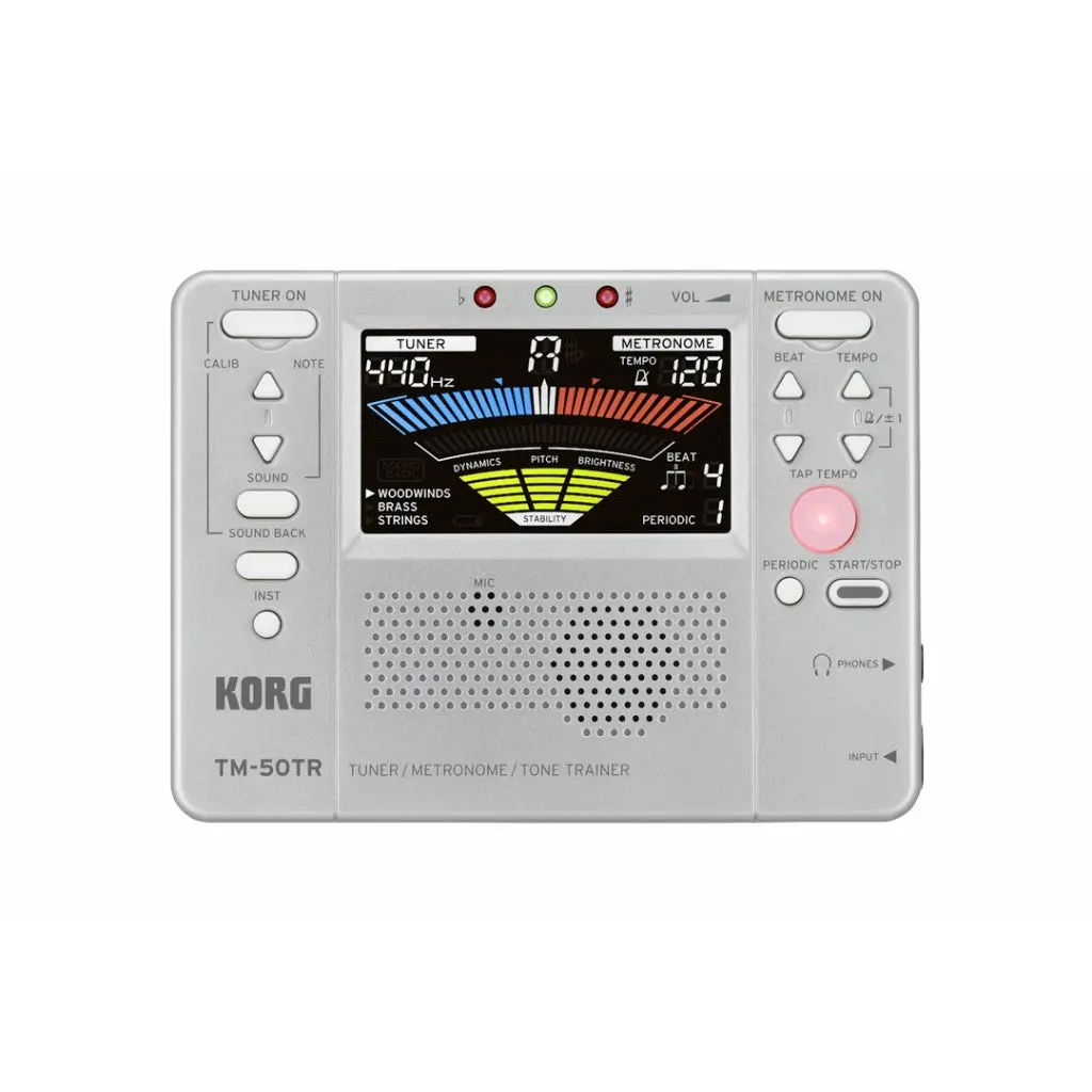 Korg Tuner Metronome Tone Trainer Silver 1