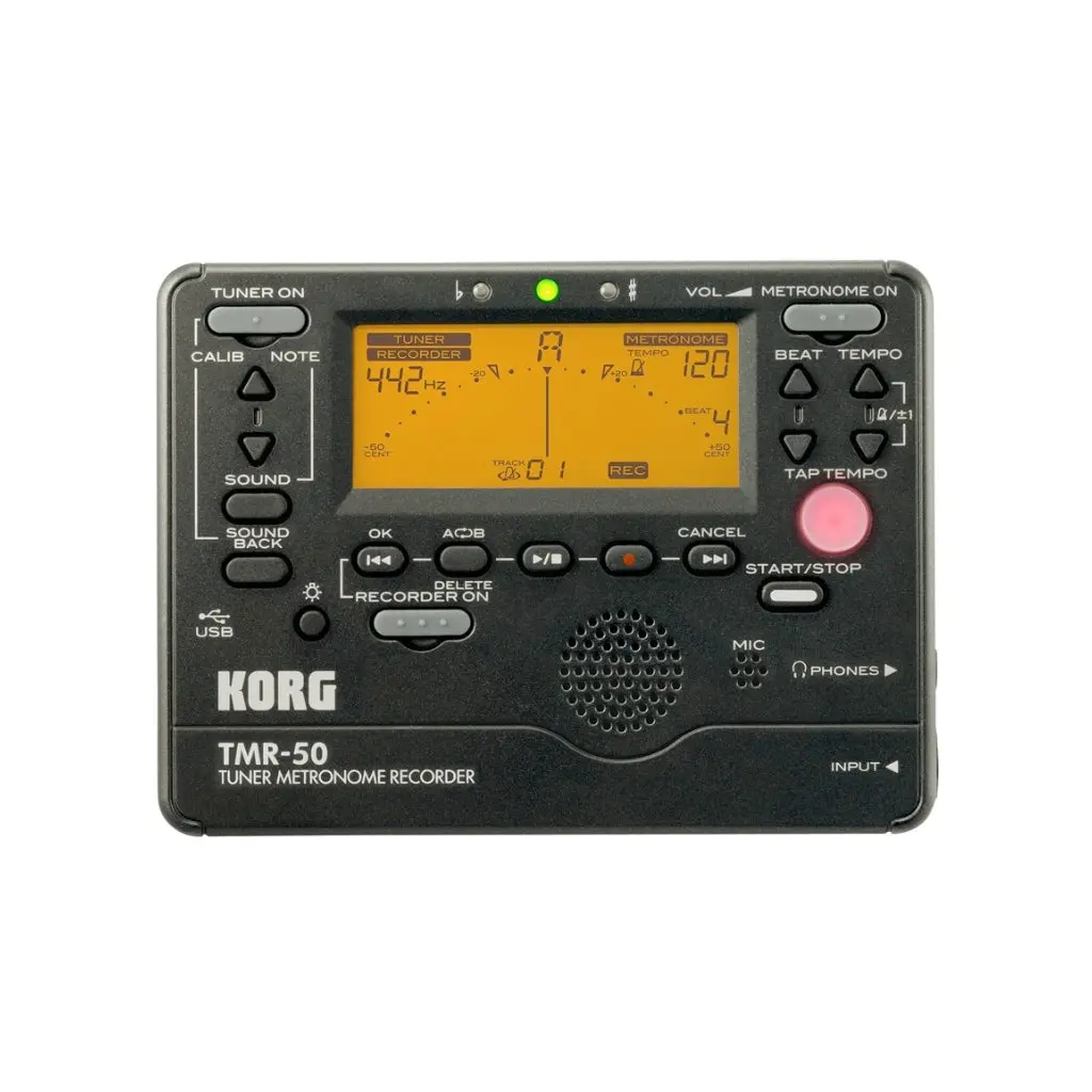 Korg Tmr-50 Tuner Metronome Black 1