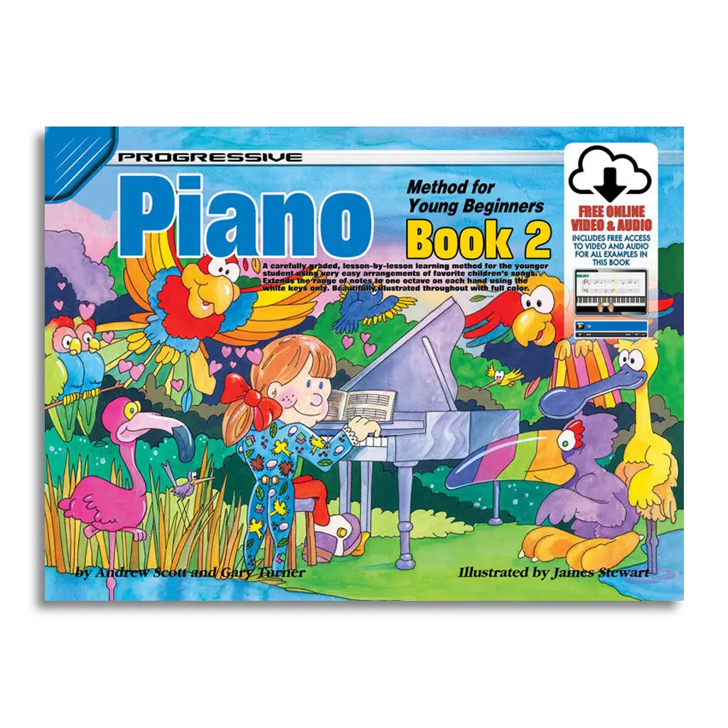 Progressive Method For Young Beginner Piano Book 2 Online 1