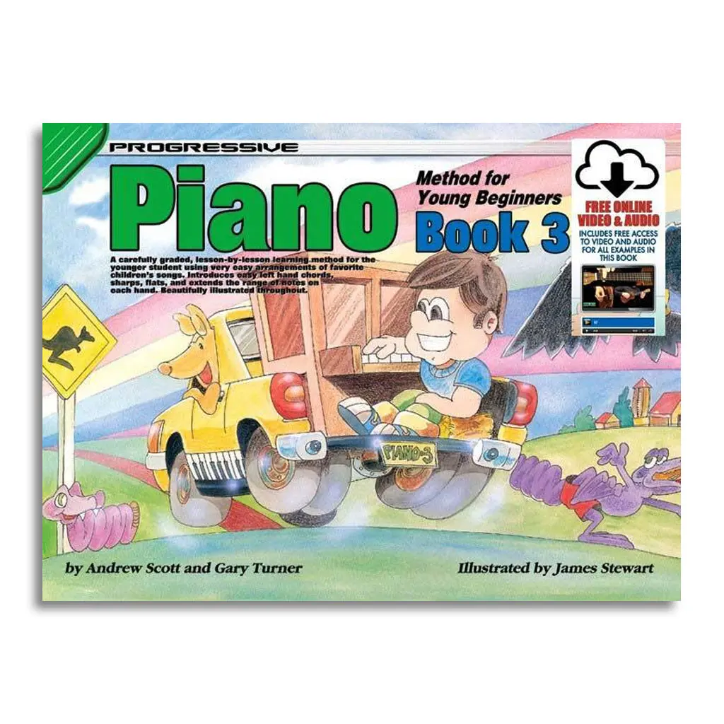 Progressive Method For Young Beginner Piano Book 3 Online 1