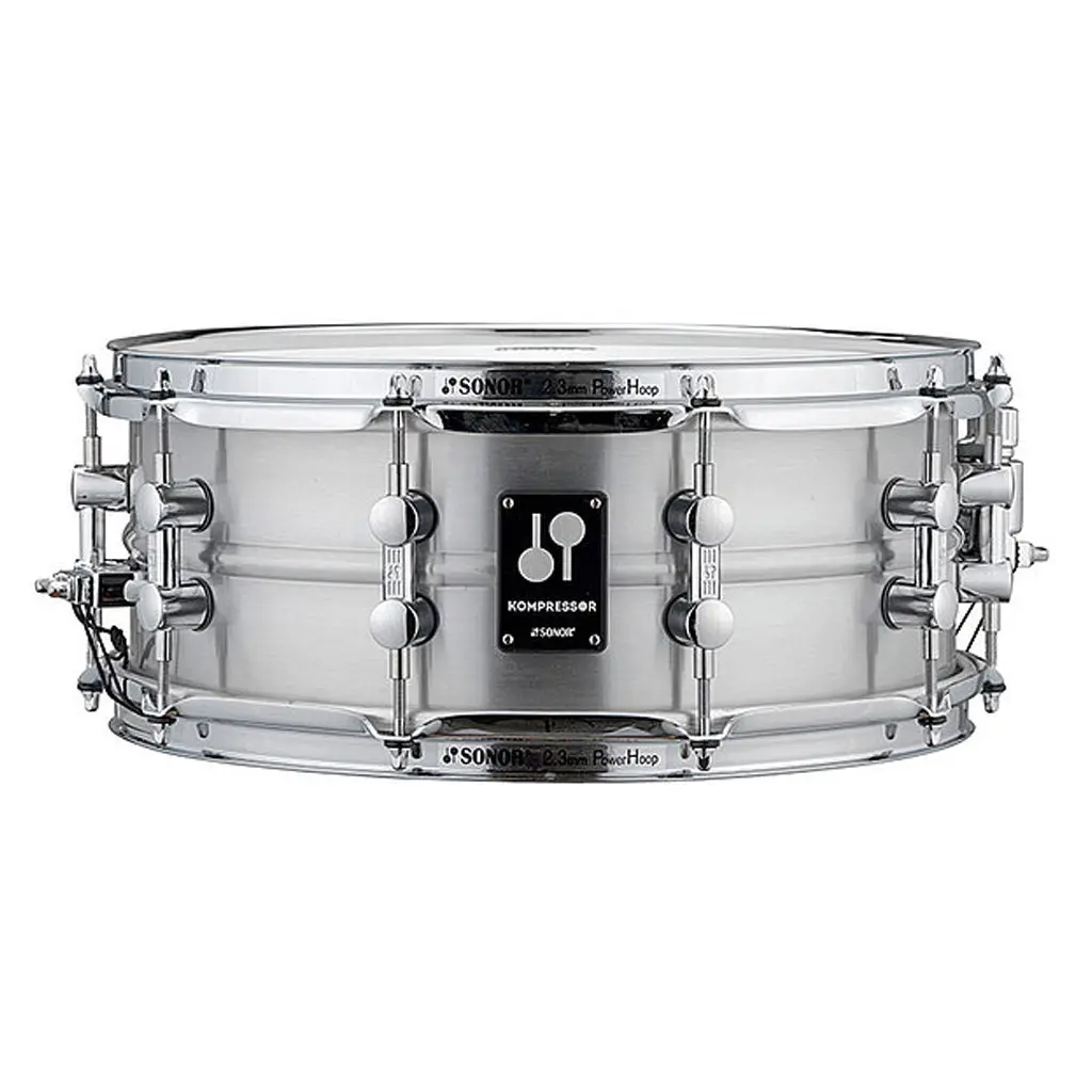 Sonor Kompressor 14"X5.75" Aluminium Snare Drum - Polished 1
