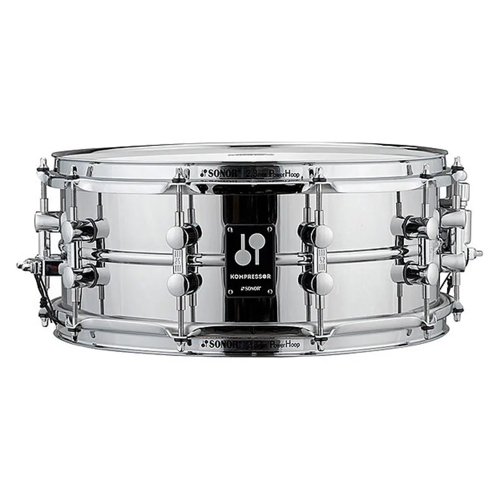 Sonor Kompressor 14"X5.75" Steel Snare Drum - Chrome 1