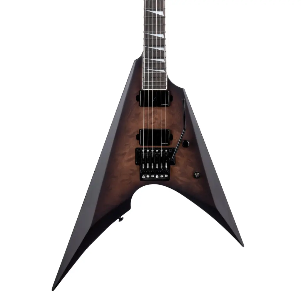 Esp Ltd Arrow-1000 - Dark Brown Sunburst Satin 1