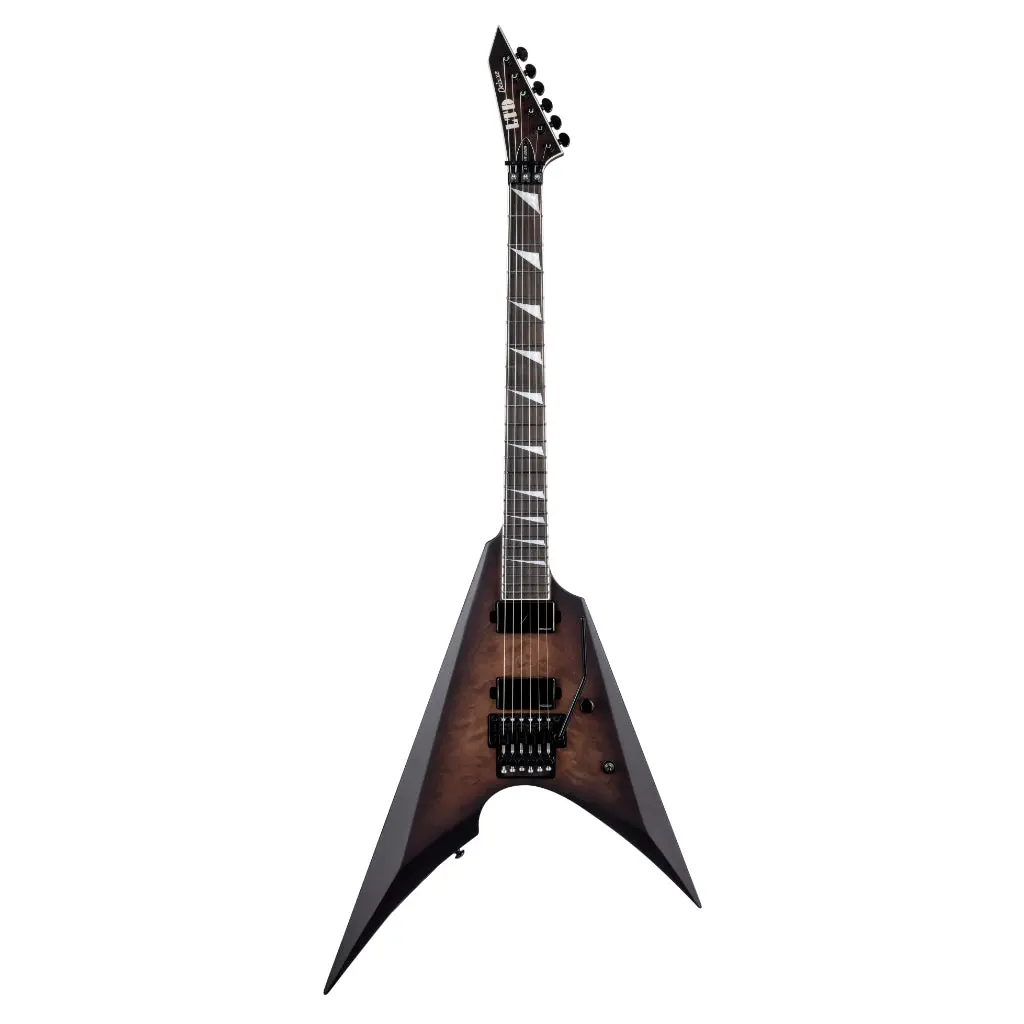 Esp Ltd Arrow-1000 - Dark Brown Sunburst Satin 2