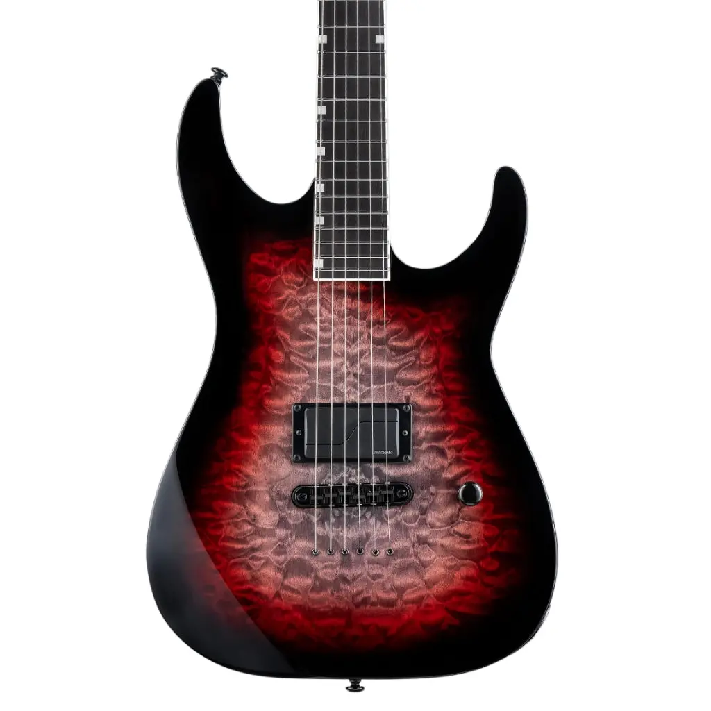 Esp Ltd Josh Middleton Jm-I Quilted Maple Top Electric Guitar - Deep Blood Moon 1