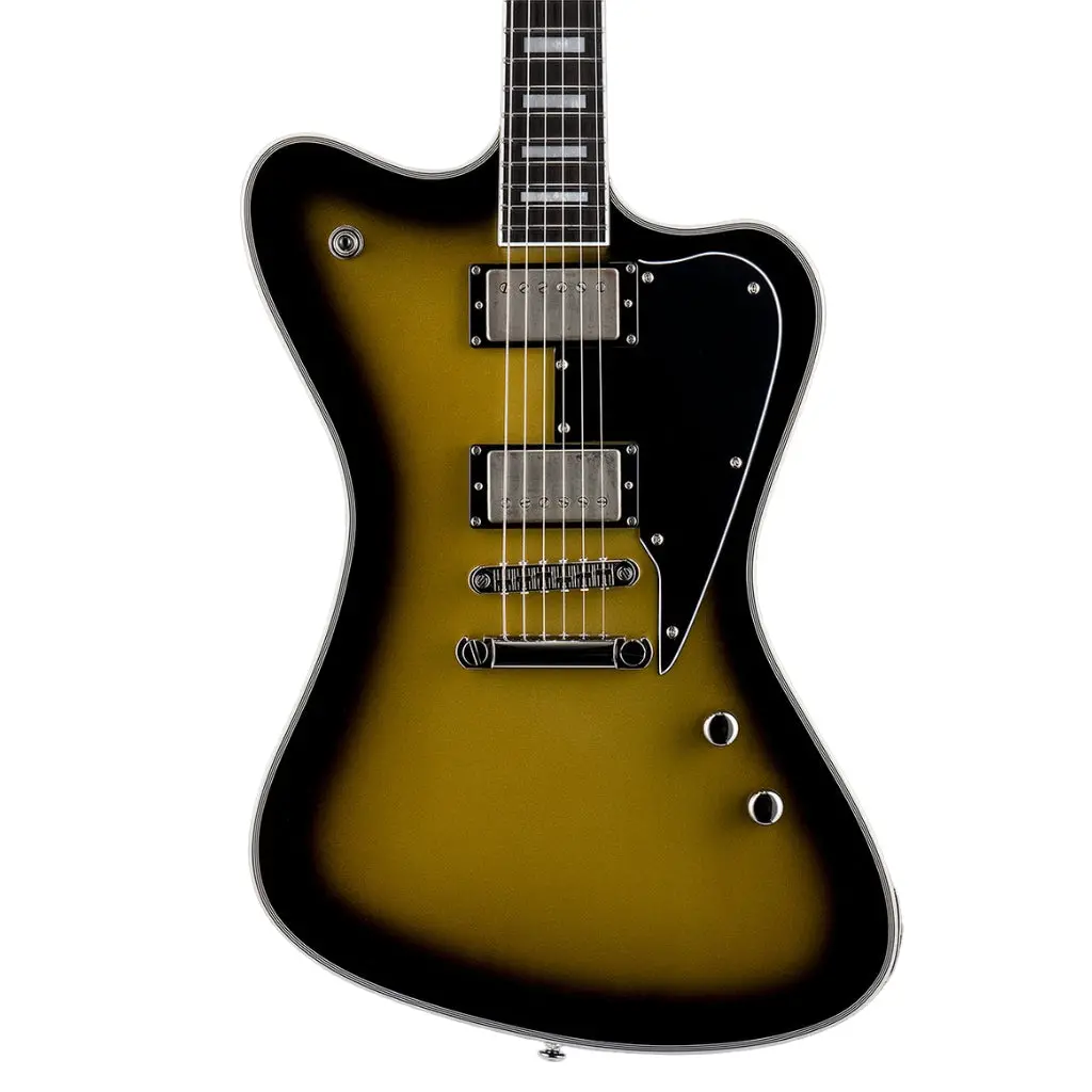 Esp Ltd Bill Kelliher Sparrowhawk Vintage Electric Guitar - Silver Sunburst 1
