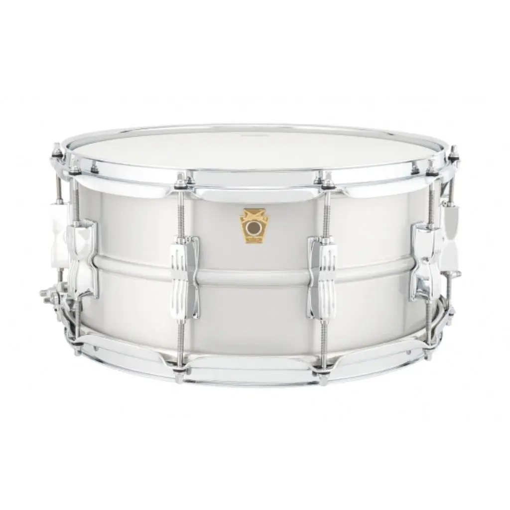 Ludwig La654bm Acrolite Aluminium 14X6.5 Brushed Snare Drum 1