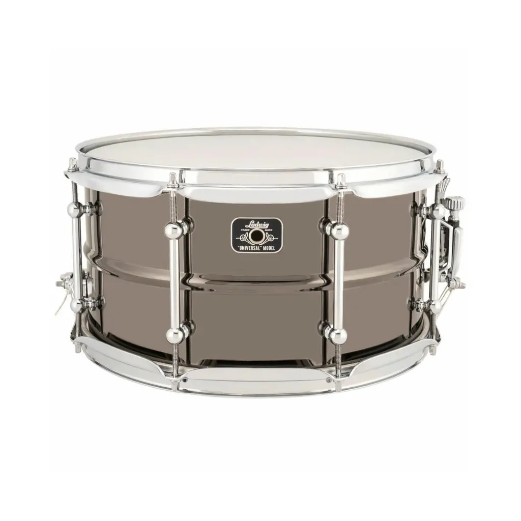 Ludwig 7X13 Universal Brass Snare W/Chrome 1