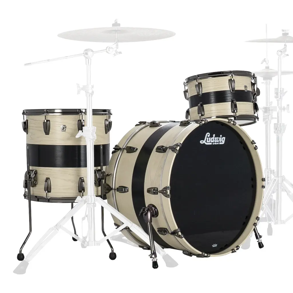 Ludwig Classic Oak Pro Beat 24" The Bandit Shell Pack 1