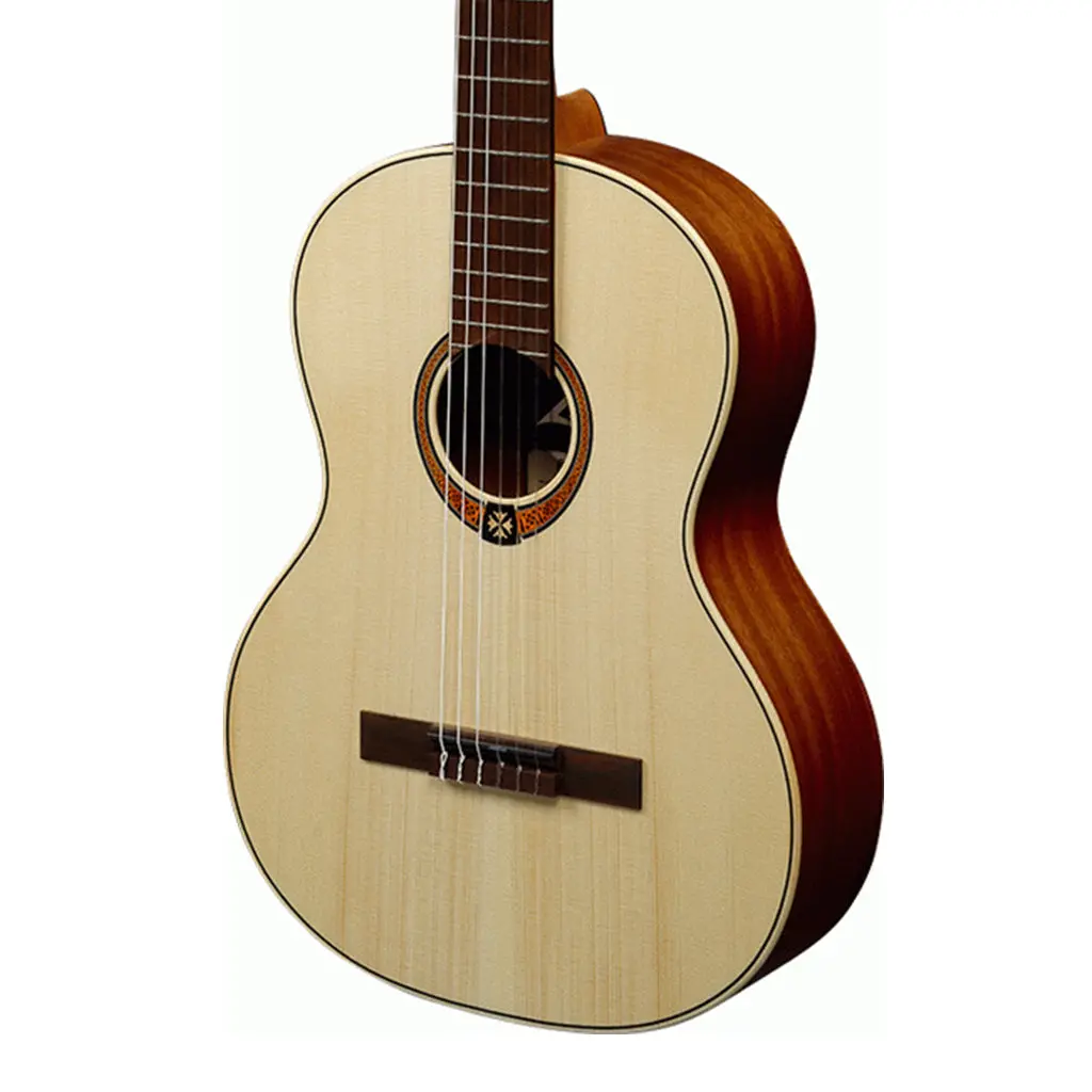 Lag Oc70 Classical 4/4 Solid Engelman Spruce Top - Natural 1