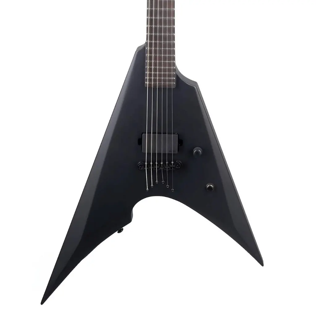 Esp Ltd Arrow-Nt Black Metal Electric Guitar - Black Satin 1