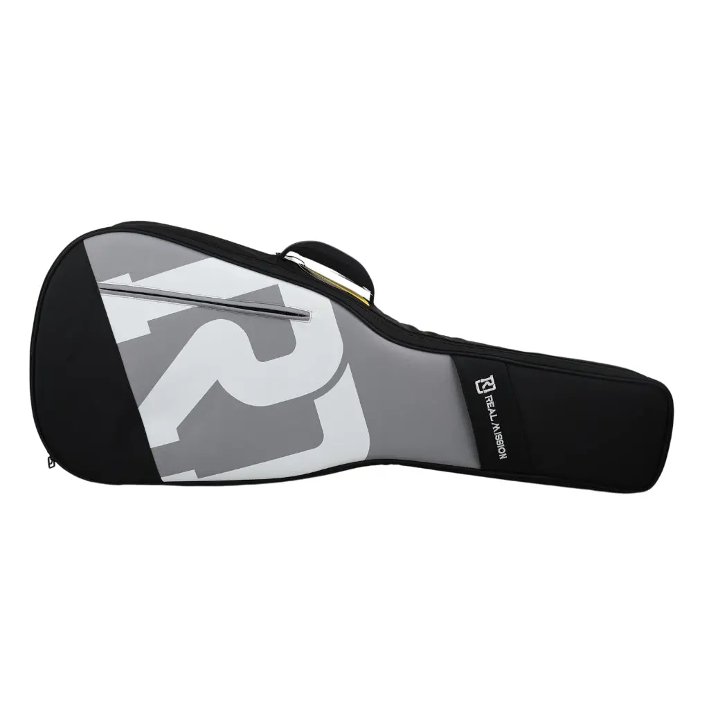 Real Mission Dreadnought Gigbag - Light Grey 1