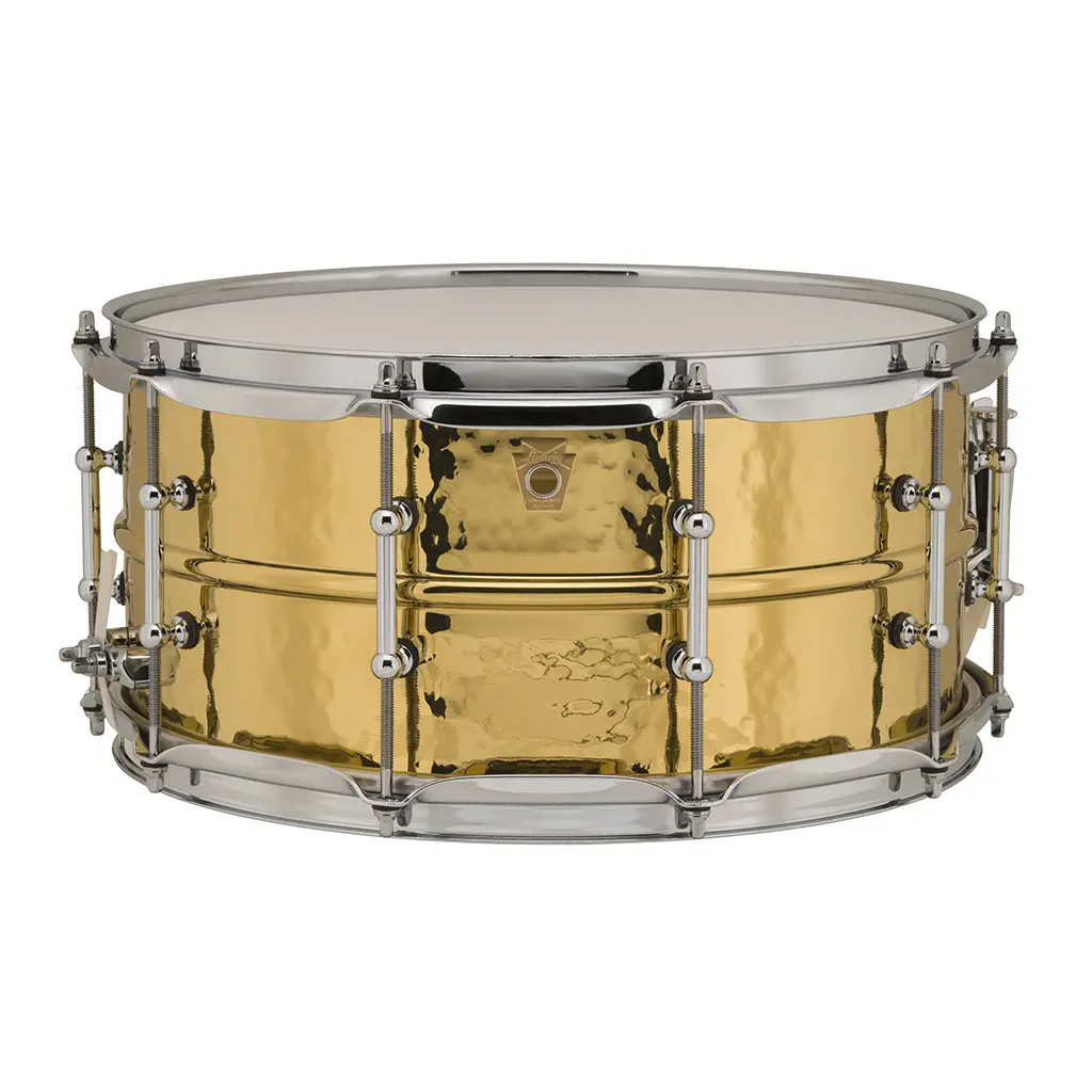 Ludwig Hammered Brass - 14"X6.5" - Tube Lugs 1
