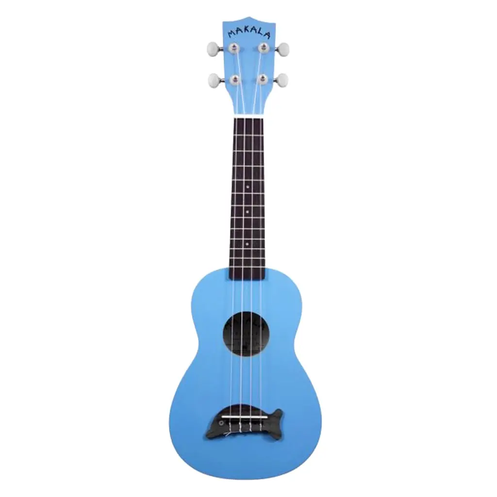 Makala Soprano Ukulele Dolphin Bridge - Light Blue 1